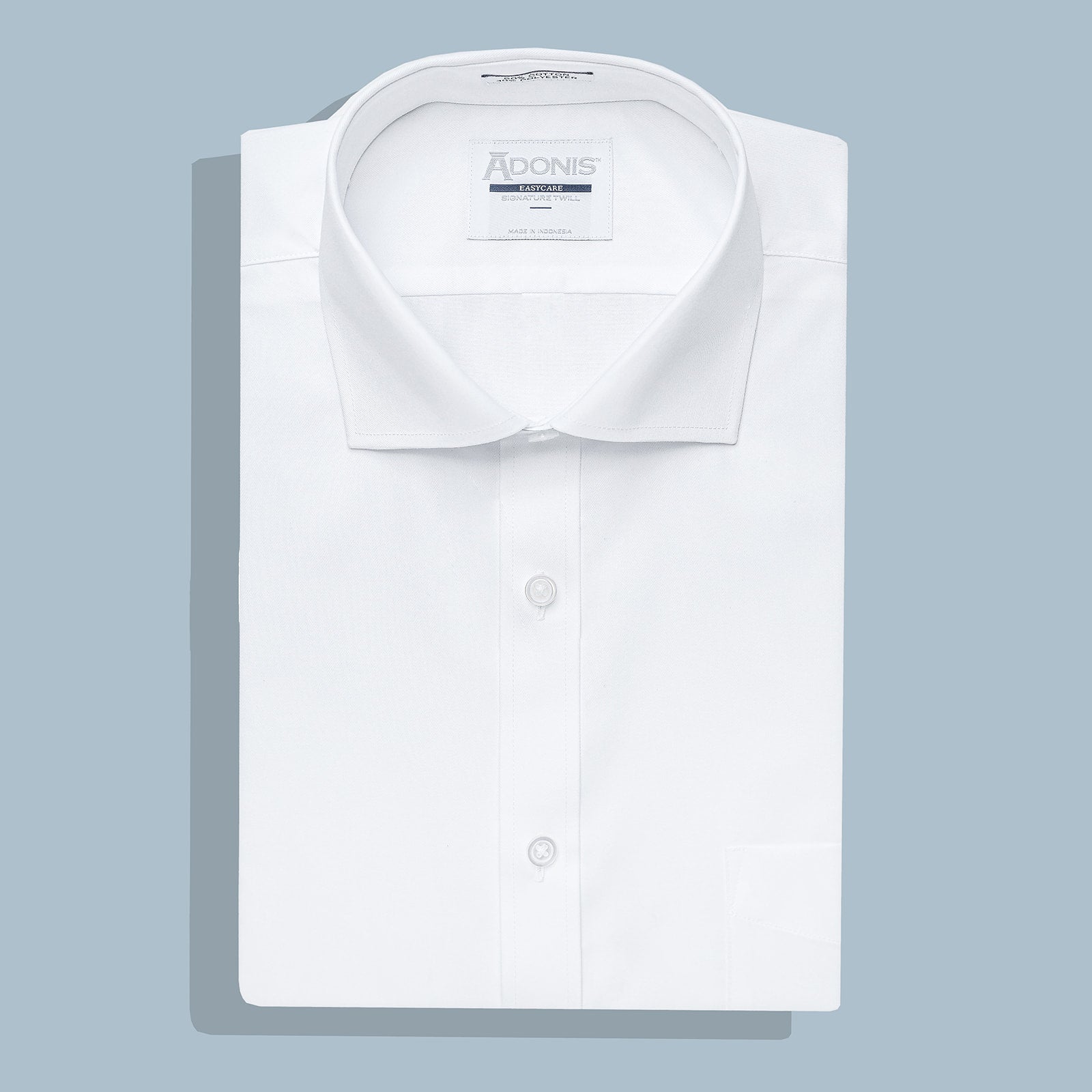 twill dress shirts Mens Slim Fit Short Sleeve Easy Care Signature Twill Dress Shirt