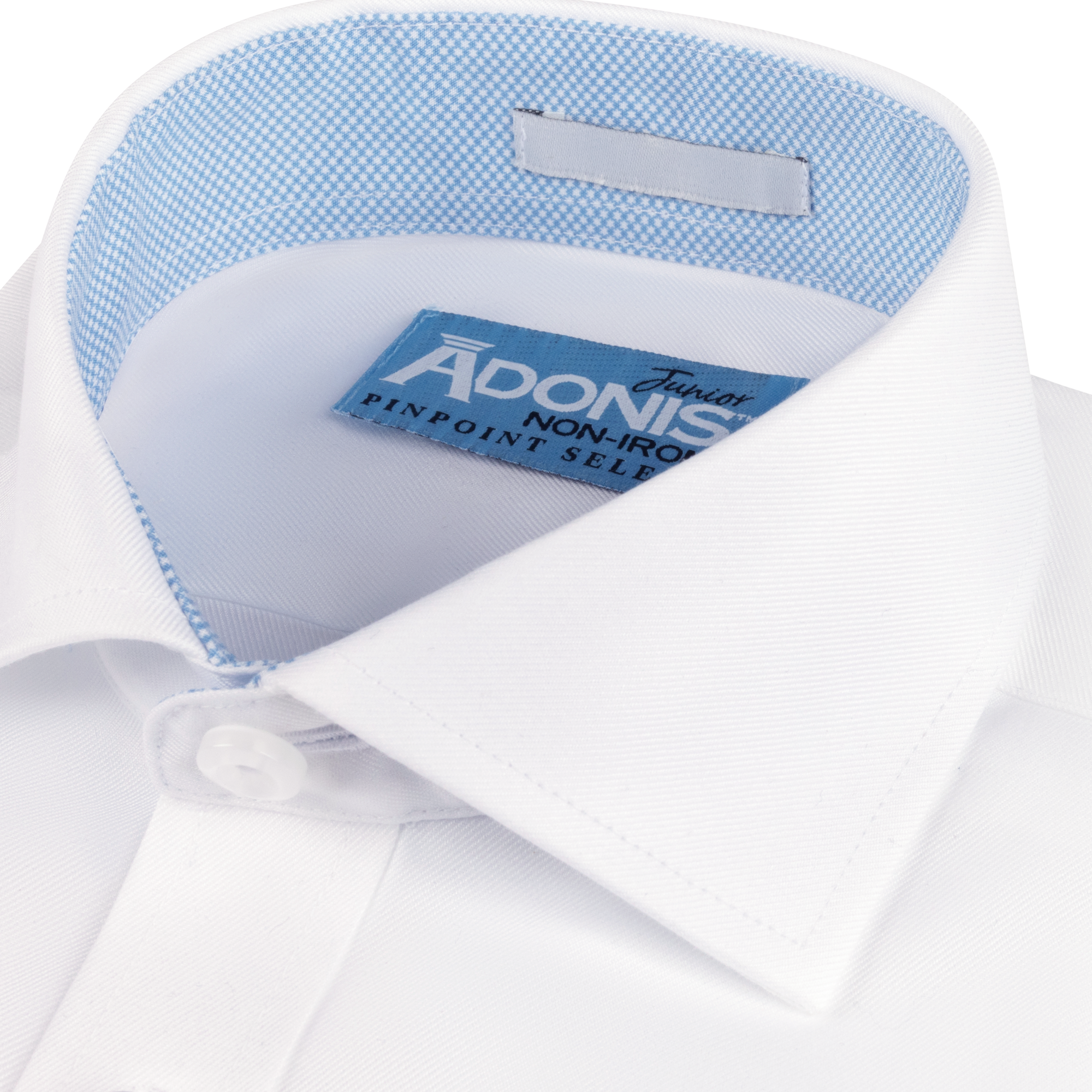Boys Slim Fit Non Iron Luxury Twill Contrast Collar Dream Dress Shirt