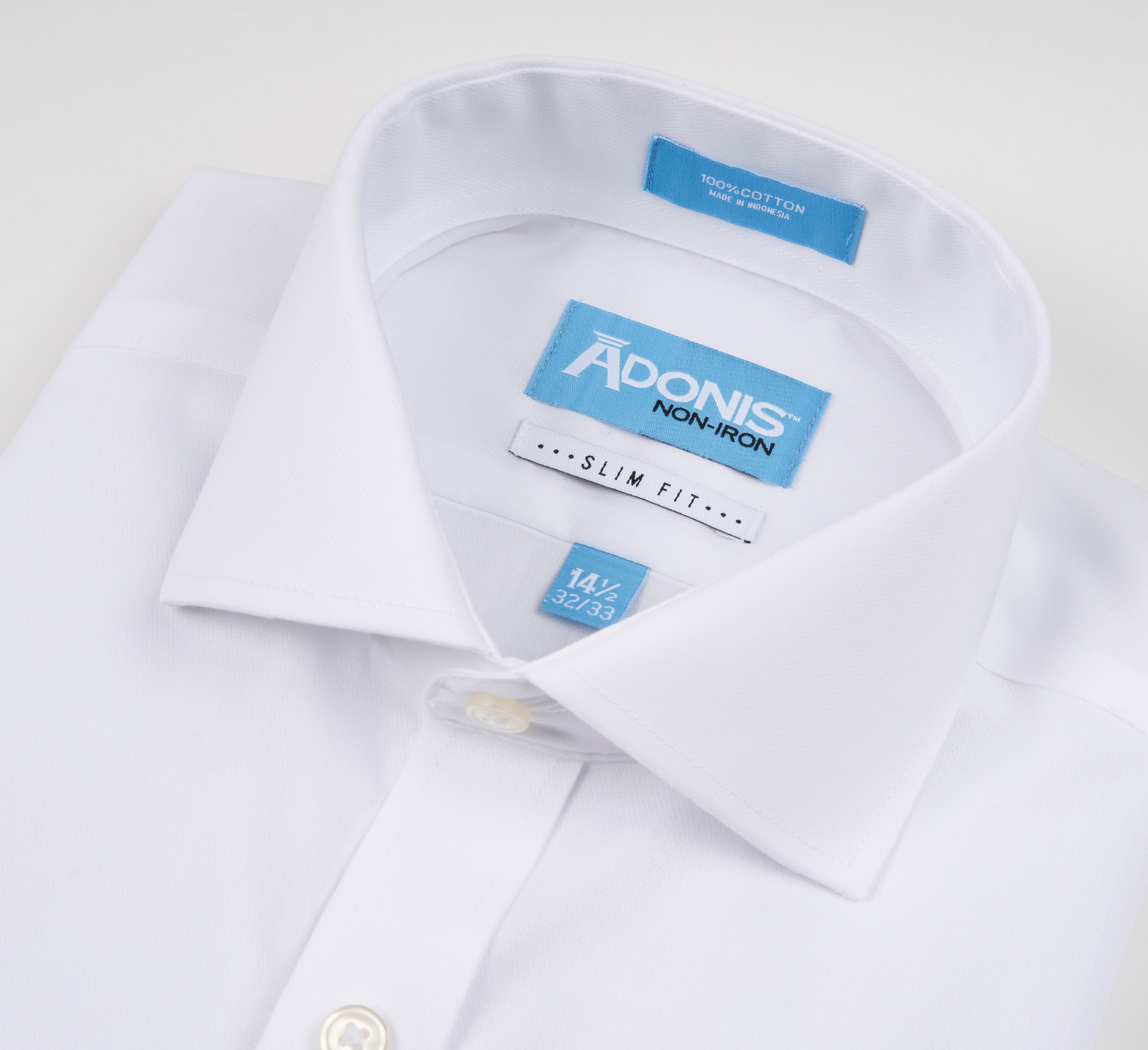 Mens Slim Fit Non Iron "Subtle Diamond Pattern" French Cuff Dress Shirt