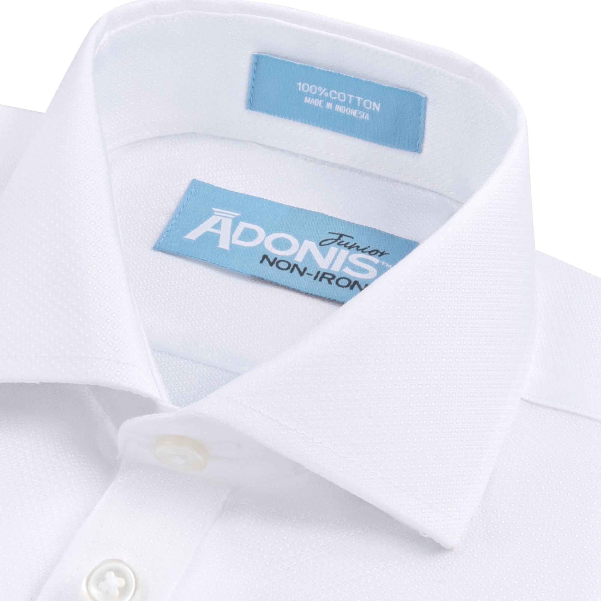 Boys Classic Fit Non Iron Cotton Pattern Dress Shirt