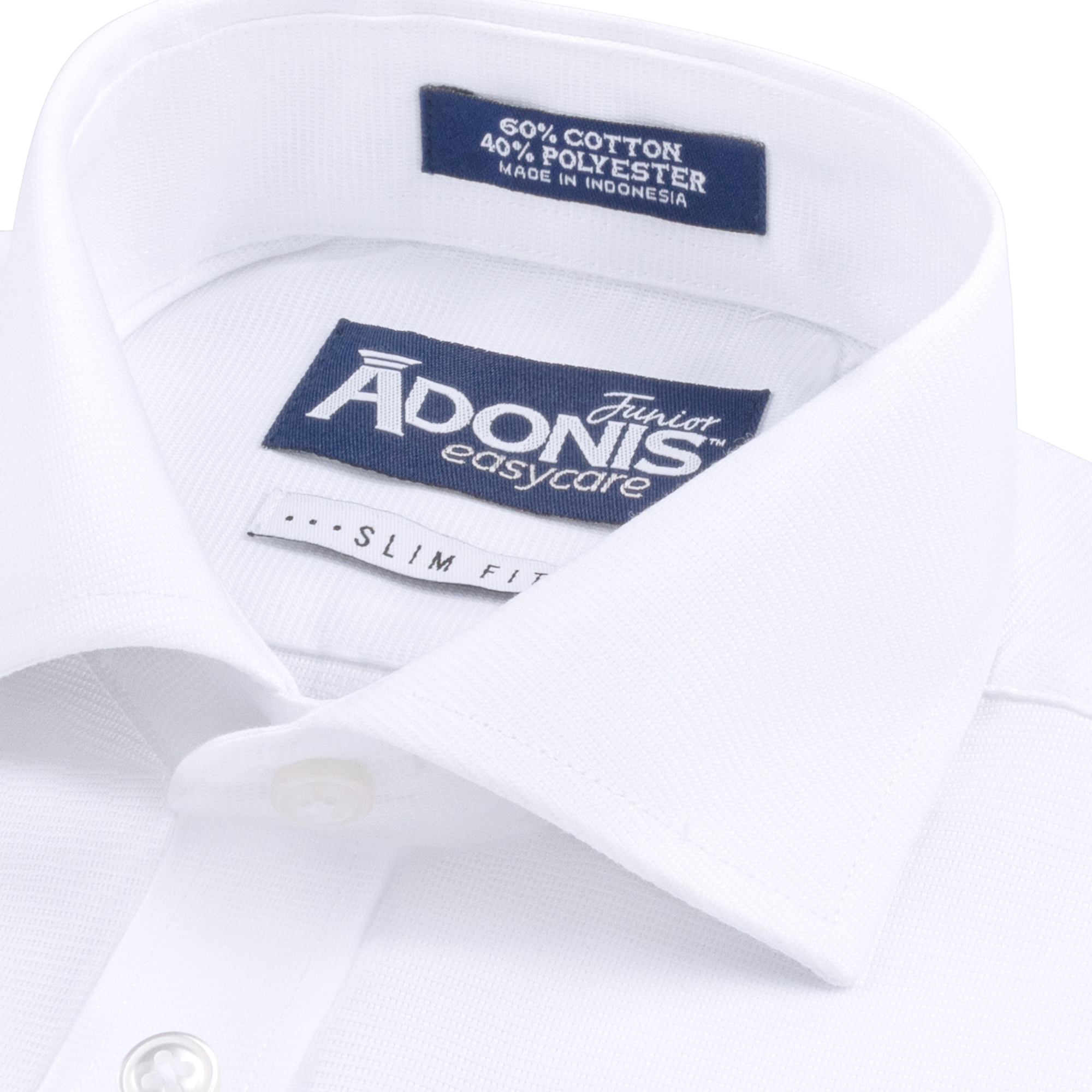 Boys Slim Fit Easy Care Frost Short Sleeve Dress Shirt