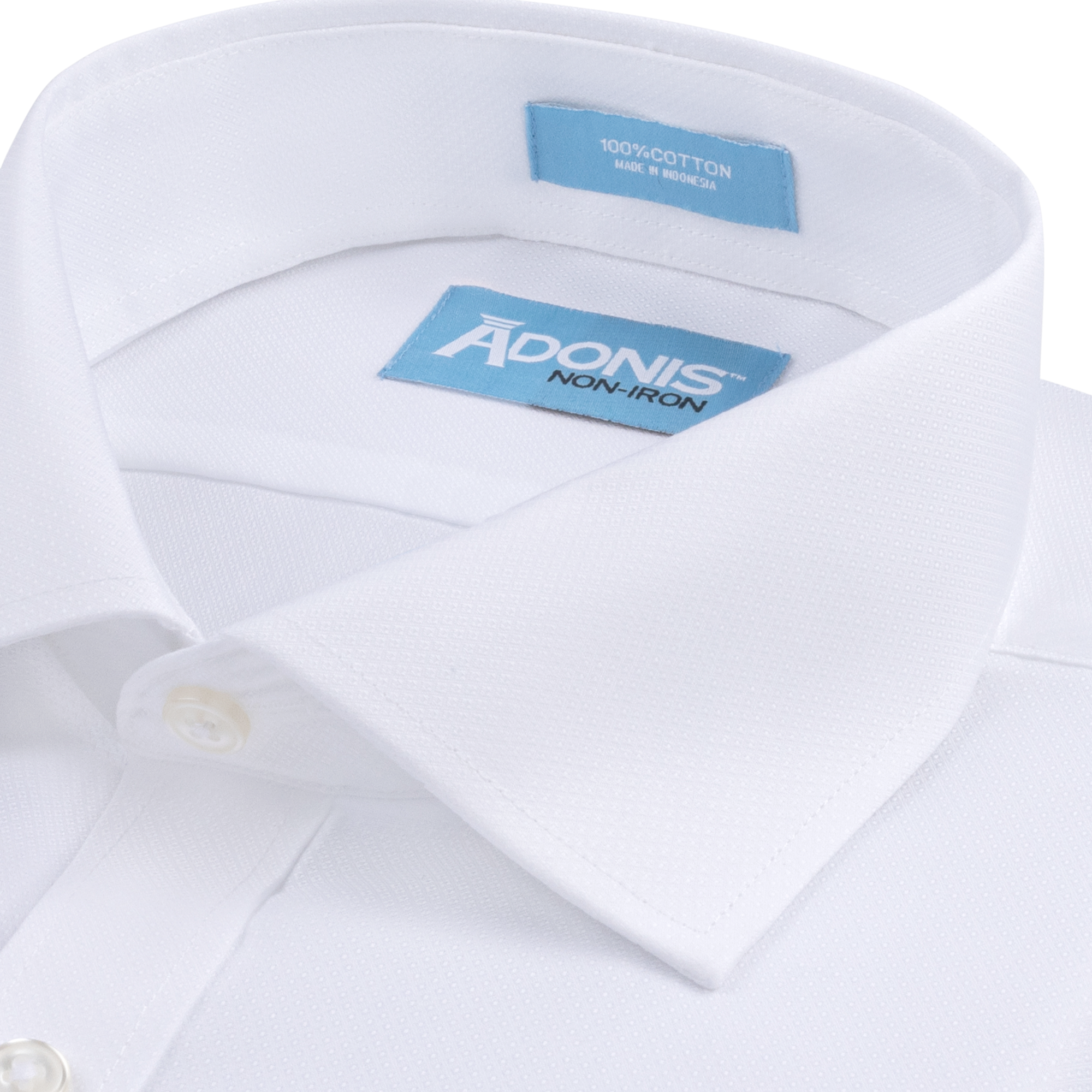 non see through white dress shirt Mens Classic Fit Non Iron Lite Button Cuff Dress Shirt – Adonis Shirts Inc