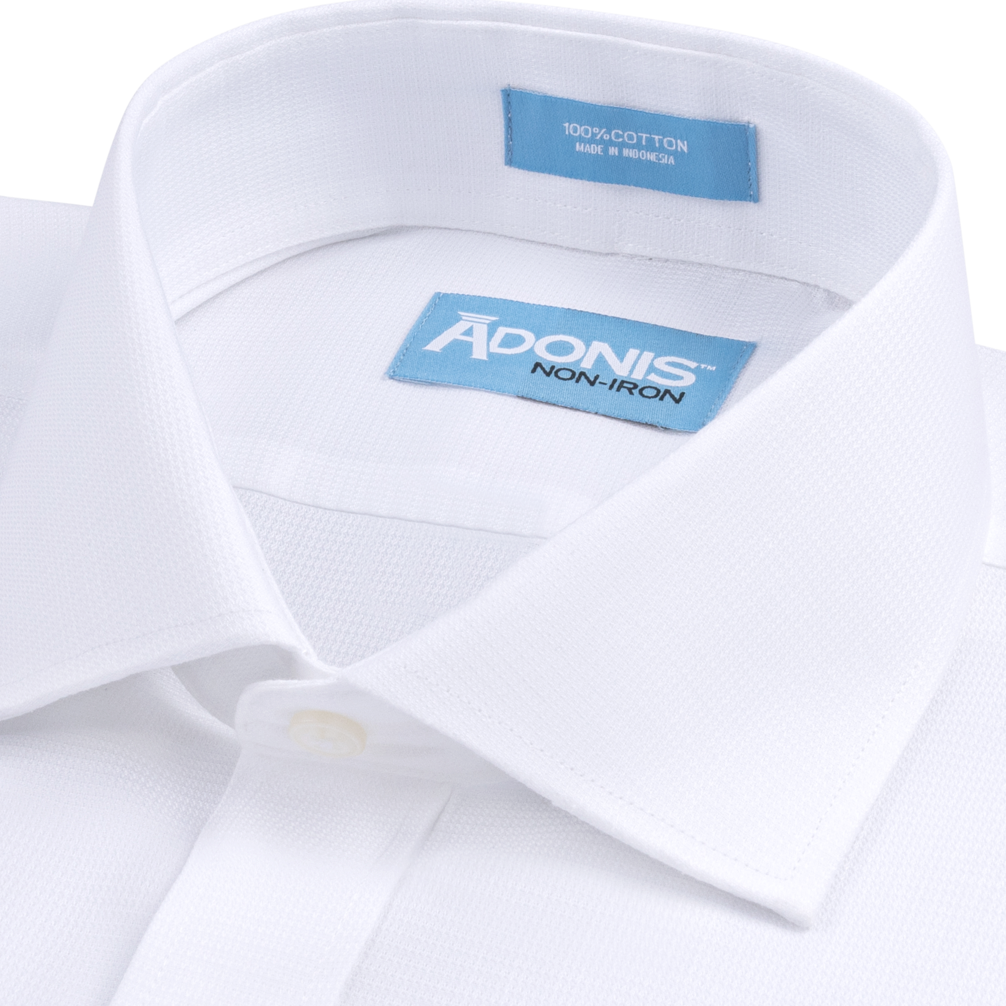 Mens Classic Fit Non Iron Cotton Serene Short Sleeve Dress Shirt