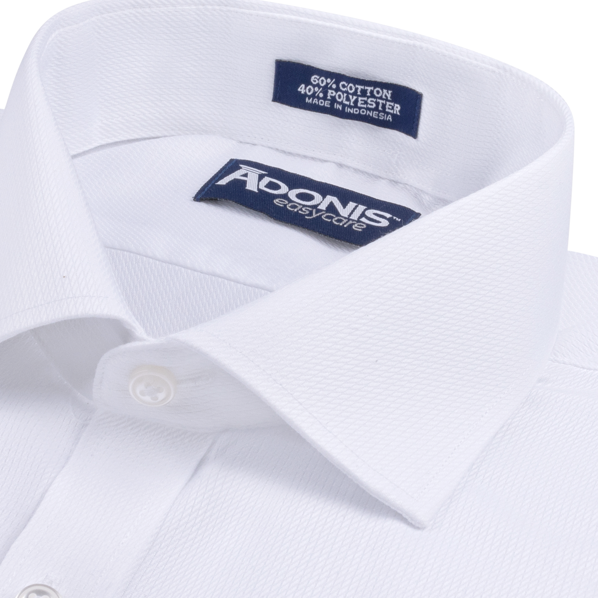 Mens Classic Fit Easy Care Braid Dress Shirt