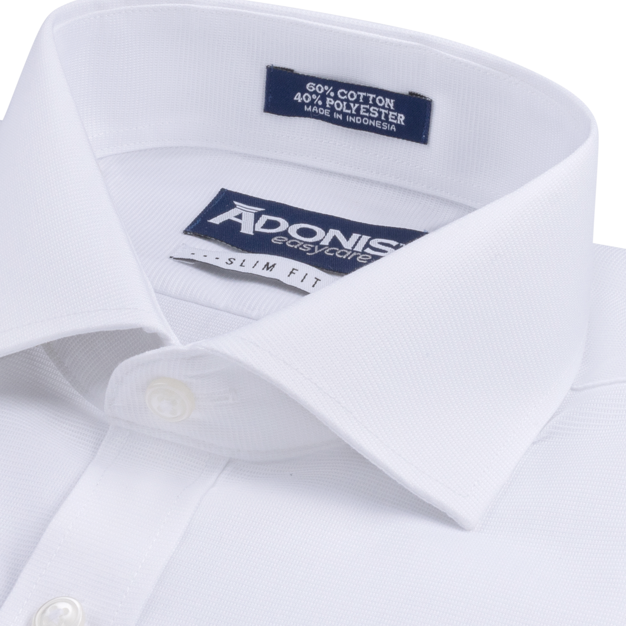 Mens Slim Fit Easy Care Absolute Button Cuff Dress Shirt