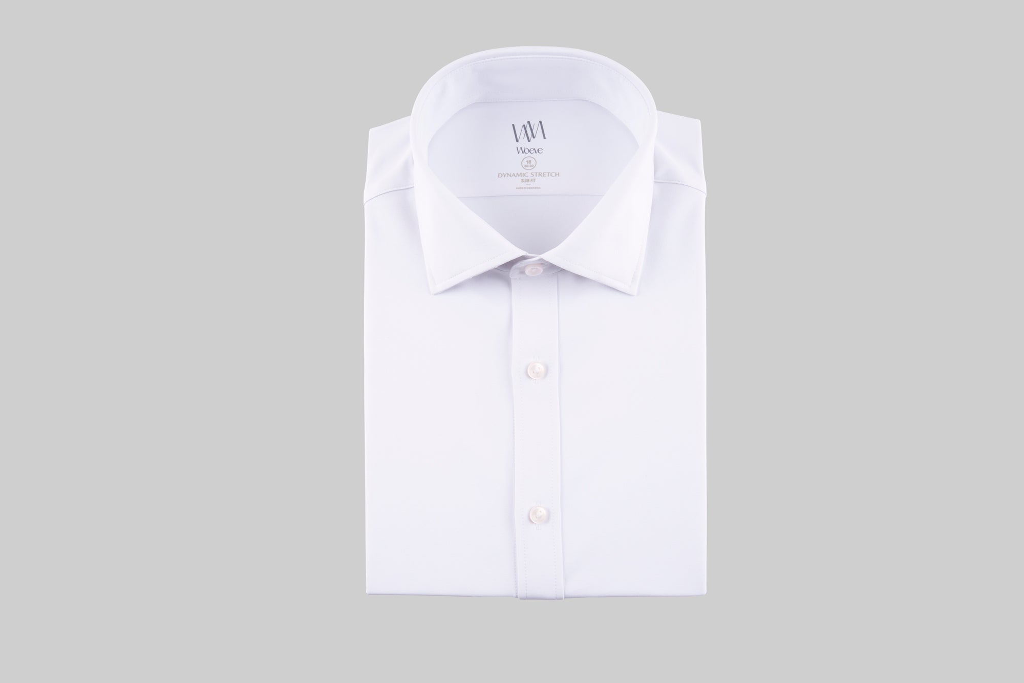 Mens Slim Fit Woeve Dynamic Stretch Dress Shirt