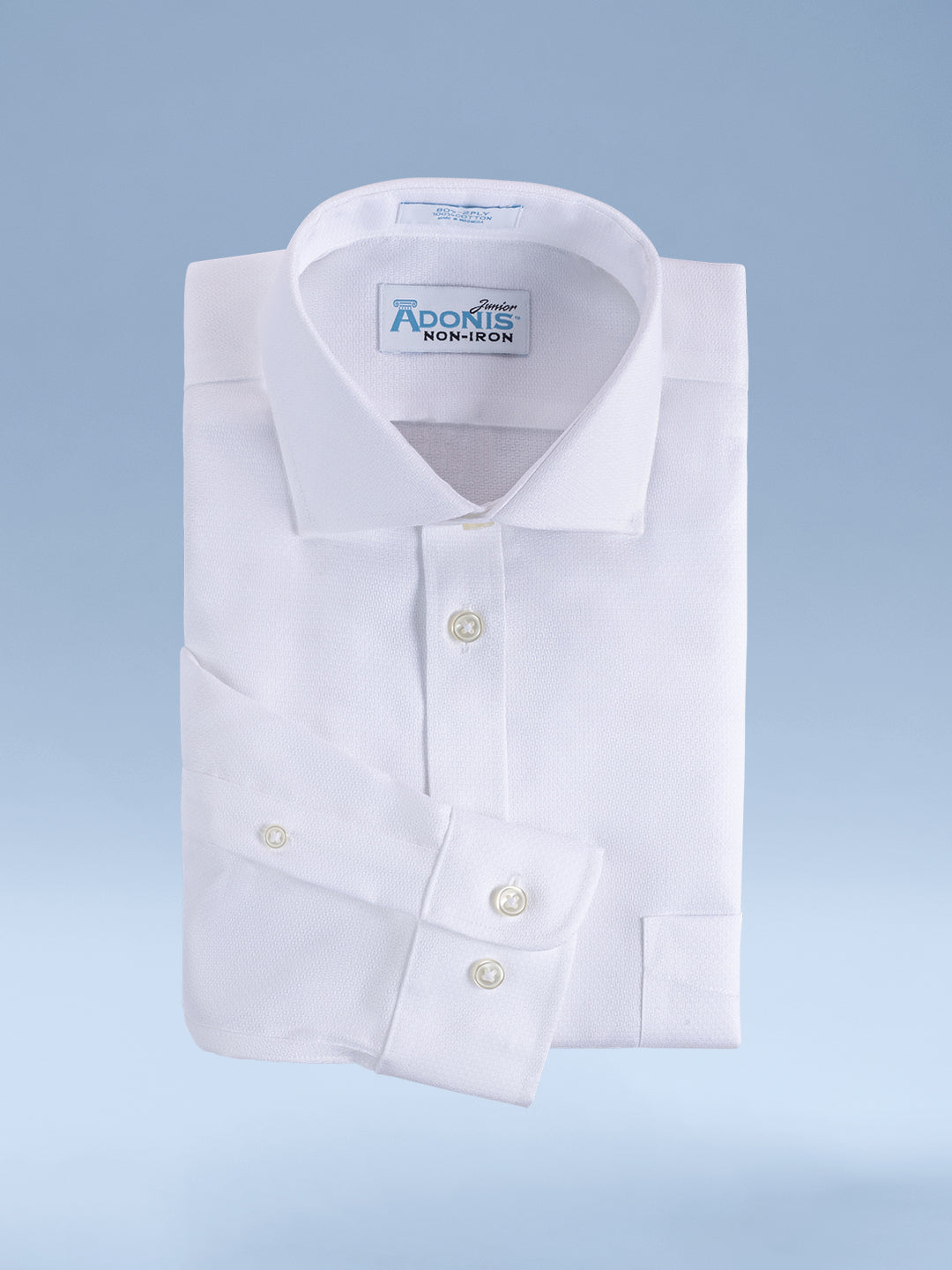 Boys Classic Fit Non Iron Cotton &quot;Original Pattern&quot; Dress Shirt