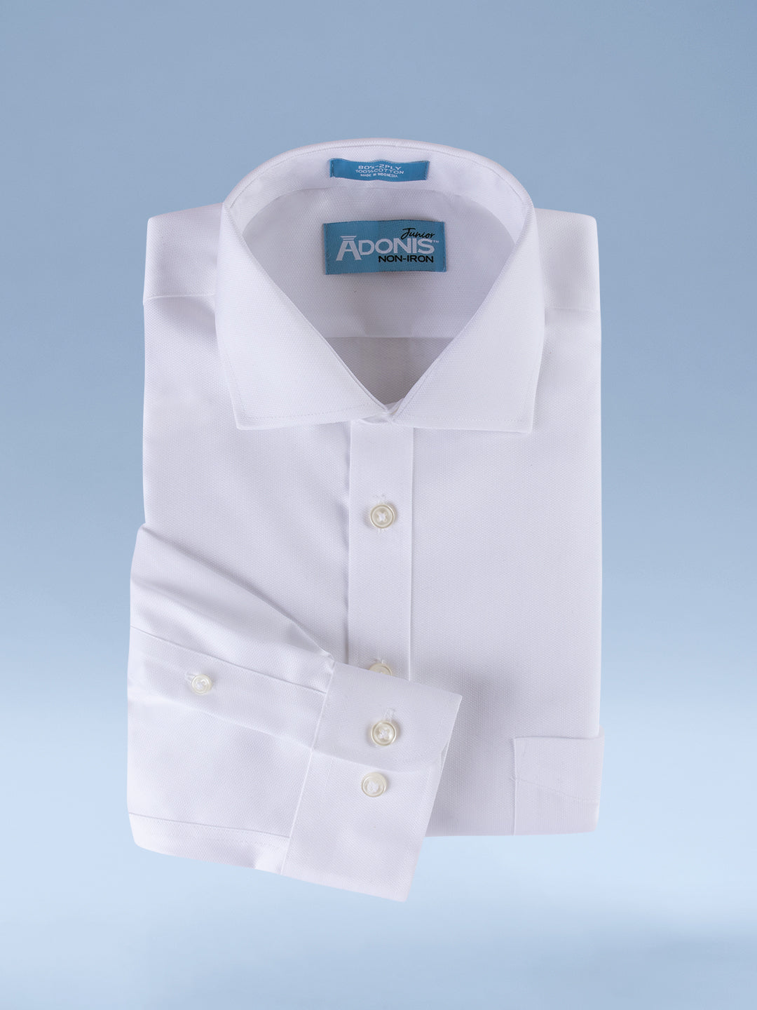 Boys Classic Fit Non Iron Cotton "First Class Pattern" Dress Shirt