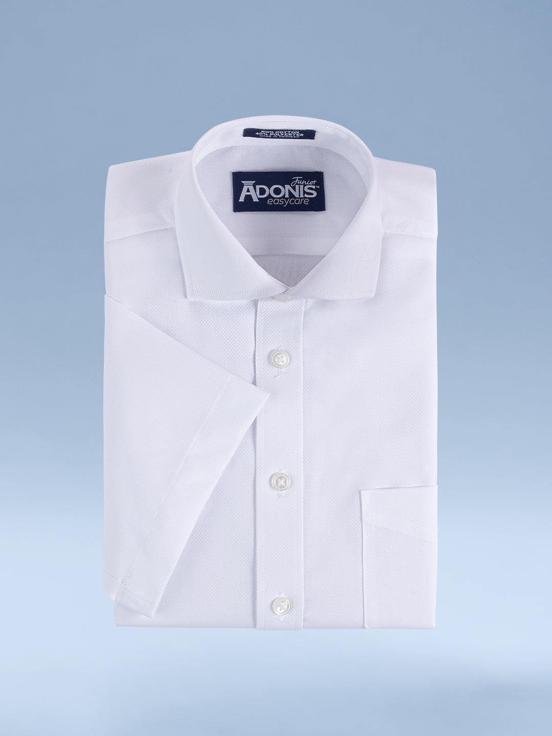 Boys Classic Fit Easy Care "Ritzy Pattern" Short Sleeve Dress Shirt