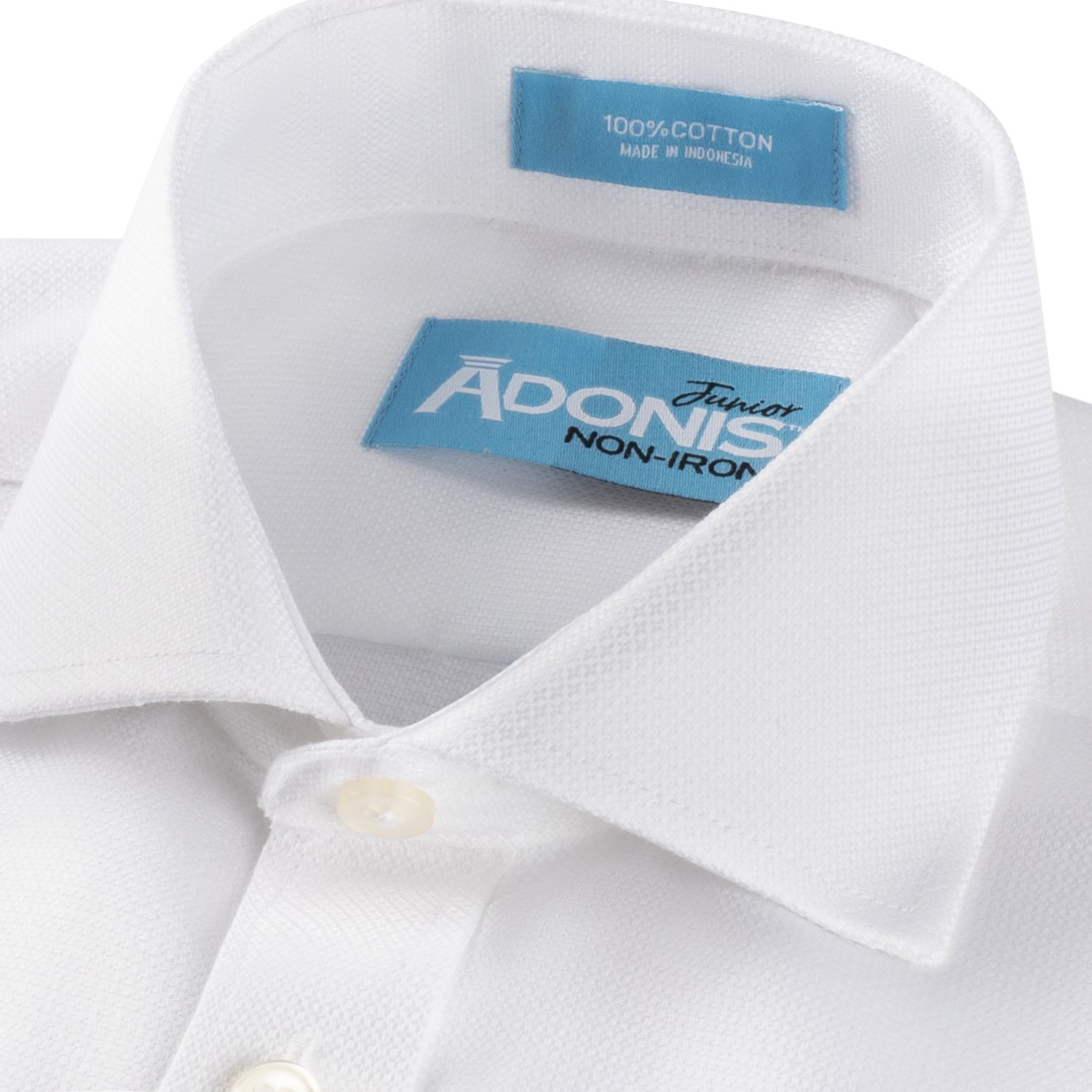 Boys Classic Fit Non Iron Cotton Dazzle Button Cuff Dress Shirt