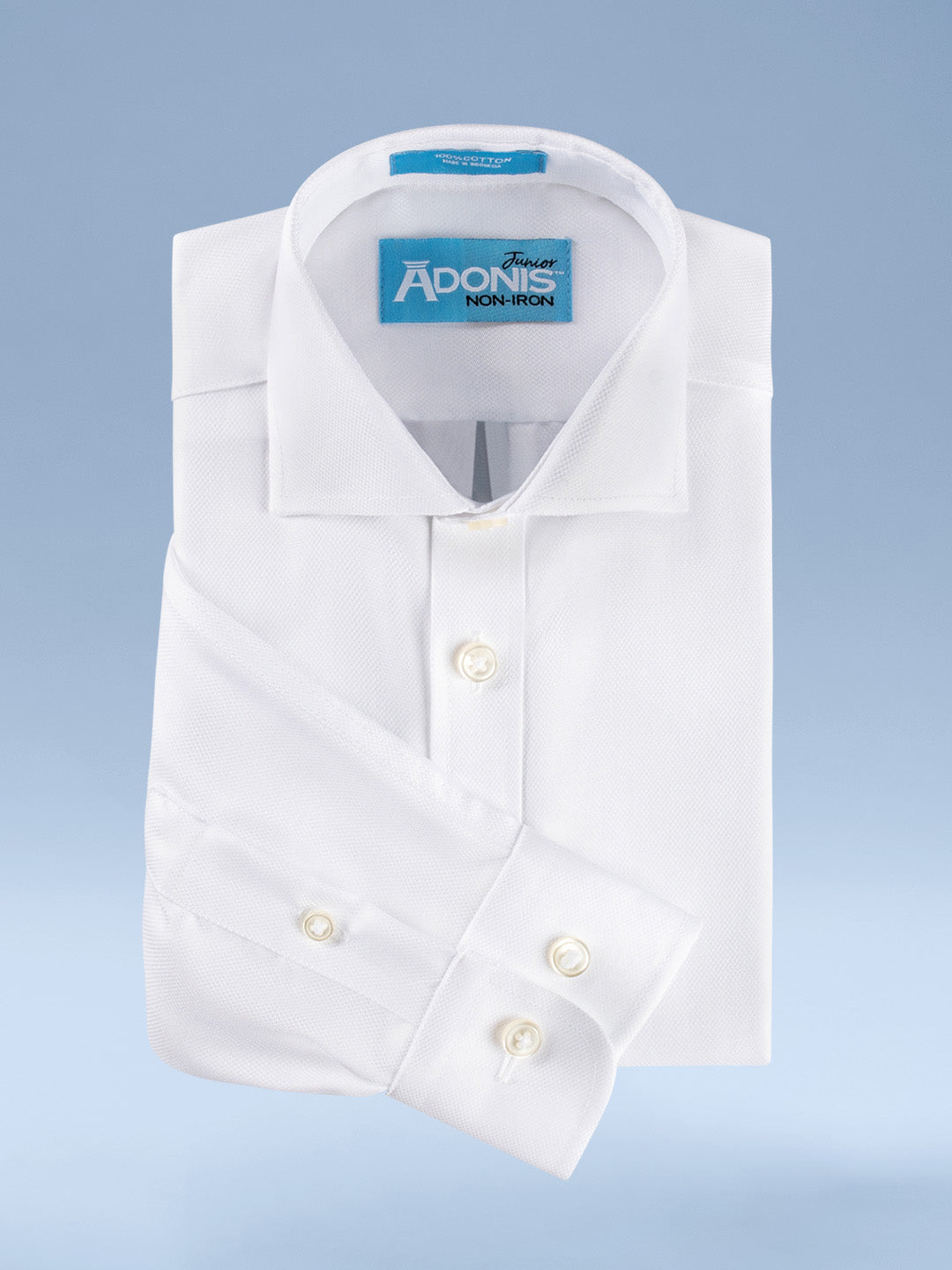 Little Boys Classic Fit Non Iron Cotton Unique Button Cuff Dress Shirt