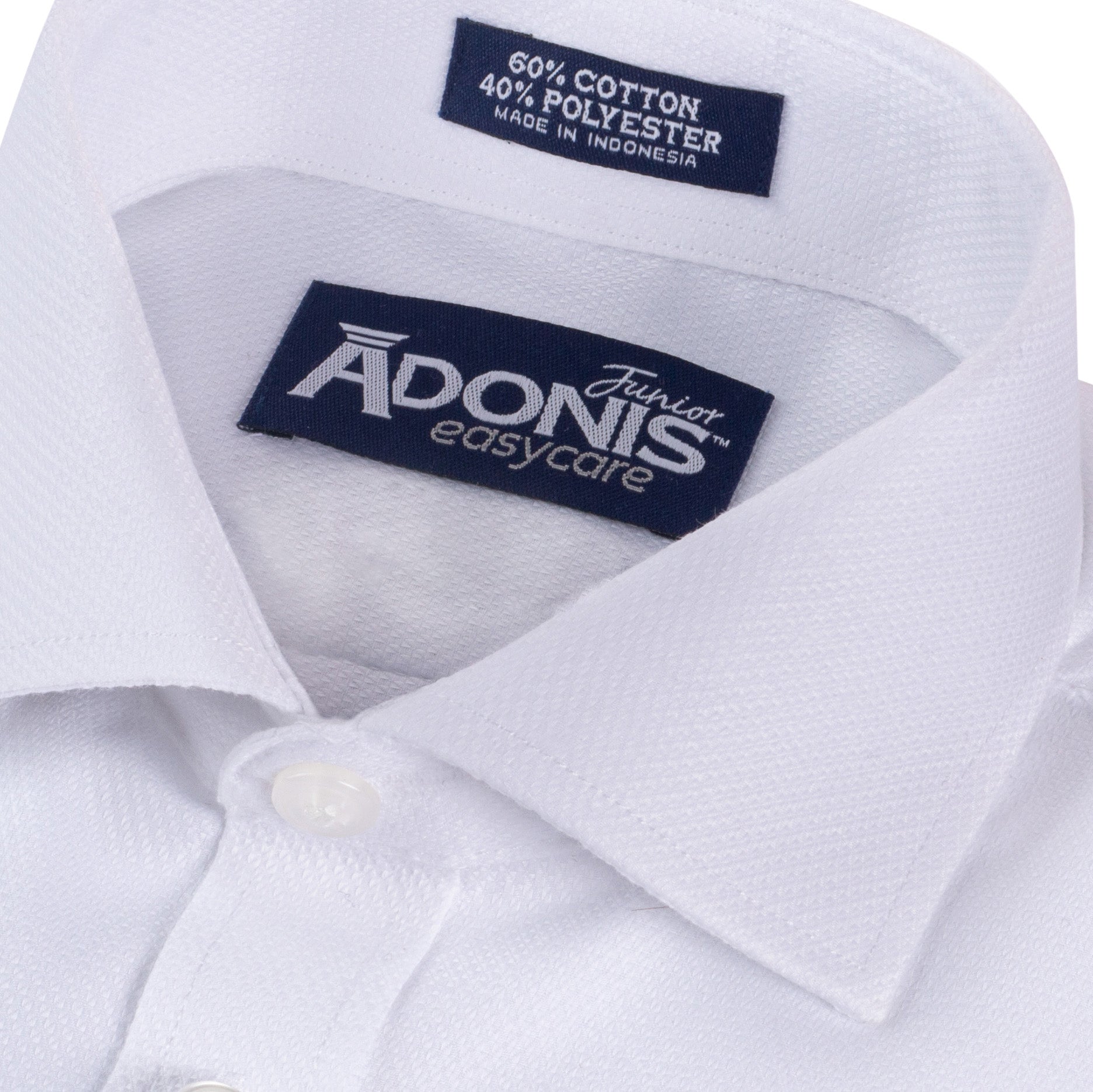 Boys Husky Fit Easy Care New Diamond French Cuff Dress Shirt