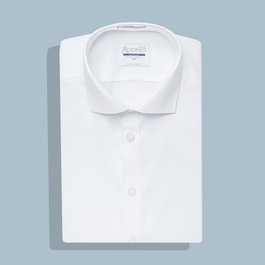 Boys Classic Fit Easy Care Signature Twill Dress Shirt