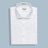 Mens Slim Fit Button Cuff Easy Care Signature Twill Stretch Dress Shirt