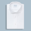 Mens Classic Fit Button Cuff Non Iron 100% Cotton Performance Stretch Twill Dress Shirt