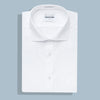 Mens Classic Fit Button Cuff Easy Care Signature Twill Dress Shirt
