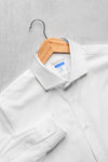 Mens Classic Fit Button Cuff Four Way Stretch Dress Shirt