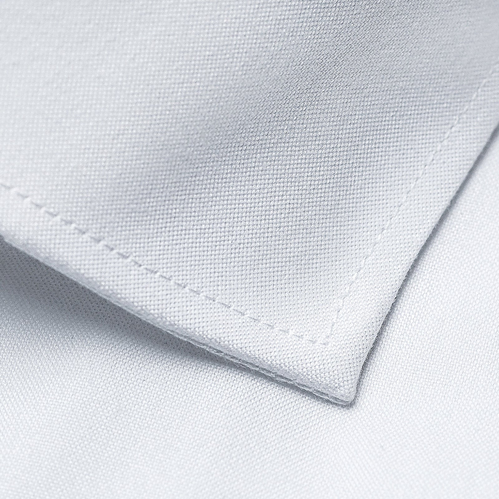 Mens Slim Fit Pinpoint Select Short Sleeve Dress Shirt – Spread Collar