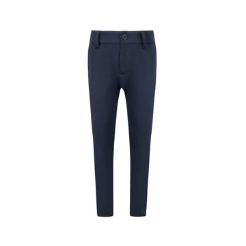 Boys Adonis Move Slim Fit Pants — Blue