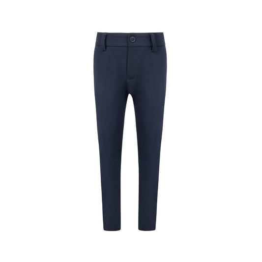 Boys Adonis Move Slim Fit Pants — Blue