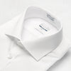 Boys Slim Fit Button Cuff Easy Care Cotton Fine Pique Stretch Dress Shirt