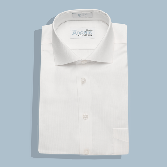 Boys Classic Fit French Cuff Non Iron 100% Cotton Fresh Dress Shirt