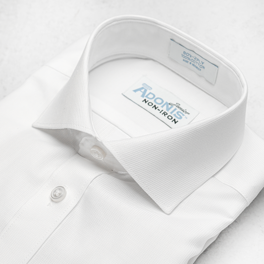 Boys Classic Fit French Cuff Non Iron 100% Cotton Fresh Dress Shirt