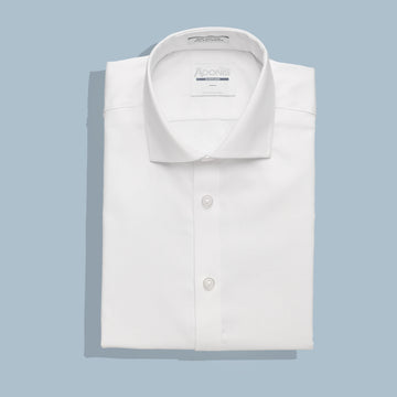 Boys Classic Fit Button Cuff Easy Care Cotton Magic Dress Shirt