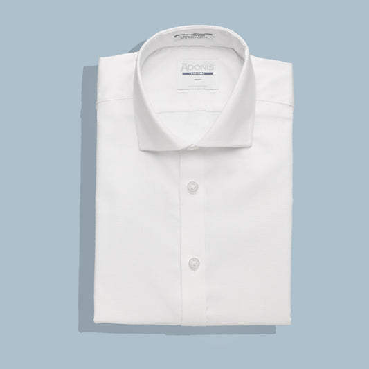 Boys Classic Fit Button Cuff Easy Care Cotton Magic Dress Shirt