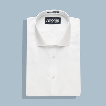 Boys Classic Fit Button Cuff Easy Care Cotton Monarch Dress Shirt