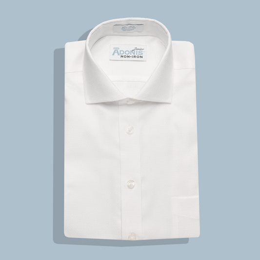 Boys Classic Fit French Cuff Non Iron 100% Cotton Original Dress Shirt