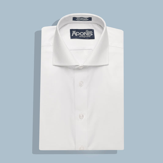 Boys Classic Fit French Cuff Easy Care Cotton Spark Dress Shirt