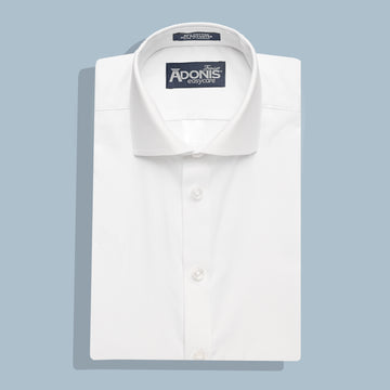 Boys Husky Fit Short Sleeve Easy Care Cotton Tilt Dress Shirt
