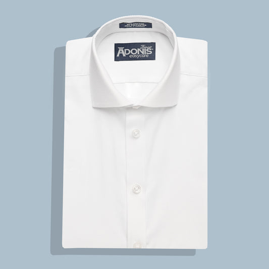 Boys Husky Fit Short Sleeve Easy Care Cotton Tilt Dress Shirt