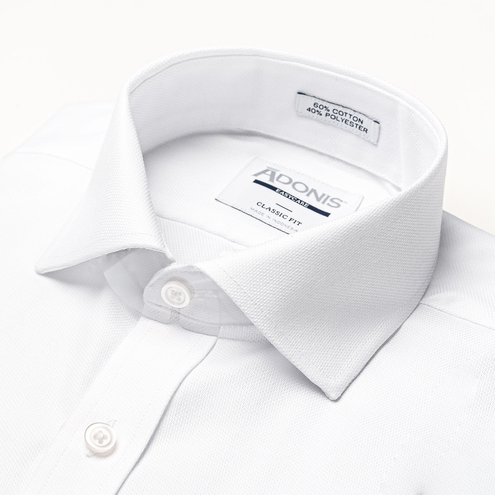 mens cotton polyester dress shirts Kings' Court Gray Dress Shirt Cotton Polyester Men's Long Sleeve 22 37/38 1-541