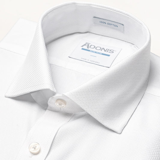 Mens Classic Fit Button Cuff Non Iron 100% Cotton Spirit Dress Shirt (with Pocket)