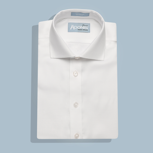 Boys Classic Fit Button Cuff Non Iron 100% Cotton PK Dress Shirt