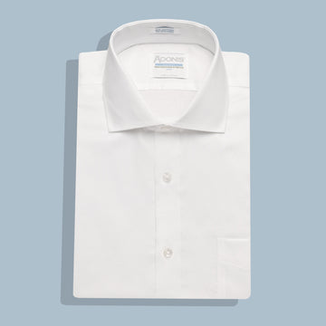 Mens Slim Fit Button Cuff Non Iron 100% Cotton PS Diamond Dress Shirt (with Pocket)