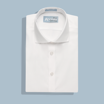 Boys Classic Fit Short Sleeve Non Iron 100% Cotton Lite Dress Shirt