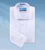 Little Boys Slim Fit Non Iron "Performance Stretch Twill" Button Cuff Dress Shirt