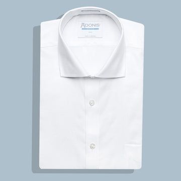 Mens Classic Fit Button Cuff Non Iron 100% Cotton Prince Royal Dress Shirt (with Pocket)