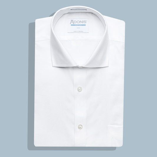 Mens Classic Fit Button Cuff Non Iron 100% Cotton Prince Royal Dress Shirt (with Pocket)