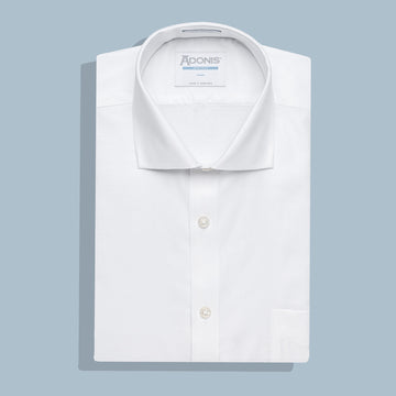 Mens Classic Fit Button Cuff Non Iron 100% Cotton Spirit Dress Shirt (with Pocket)