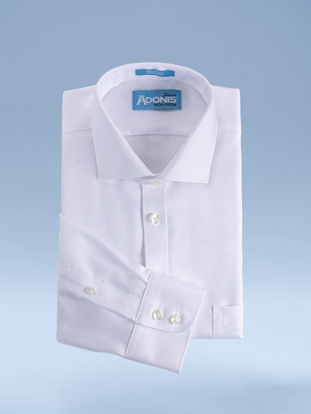 Little Boys Classic Fit Non Iron Cotton &quot;Brilliant Twill Pattern&quot; Button Cuff Dress Shirt
